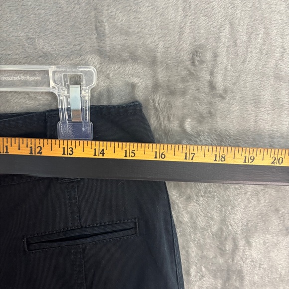 Ann Taylor Loft Pencil Knee Length Skirt Sz 6 Black Button Down Preppy Career - Picture 7 of 8